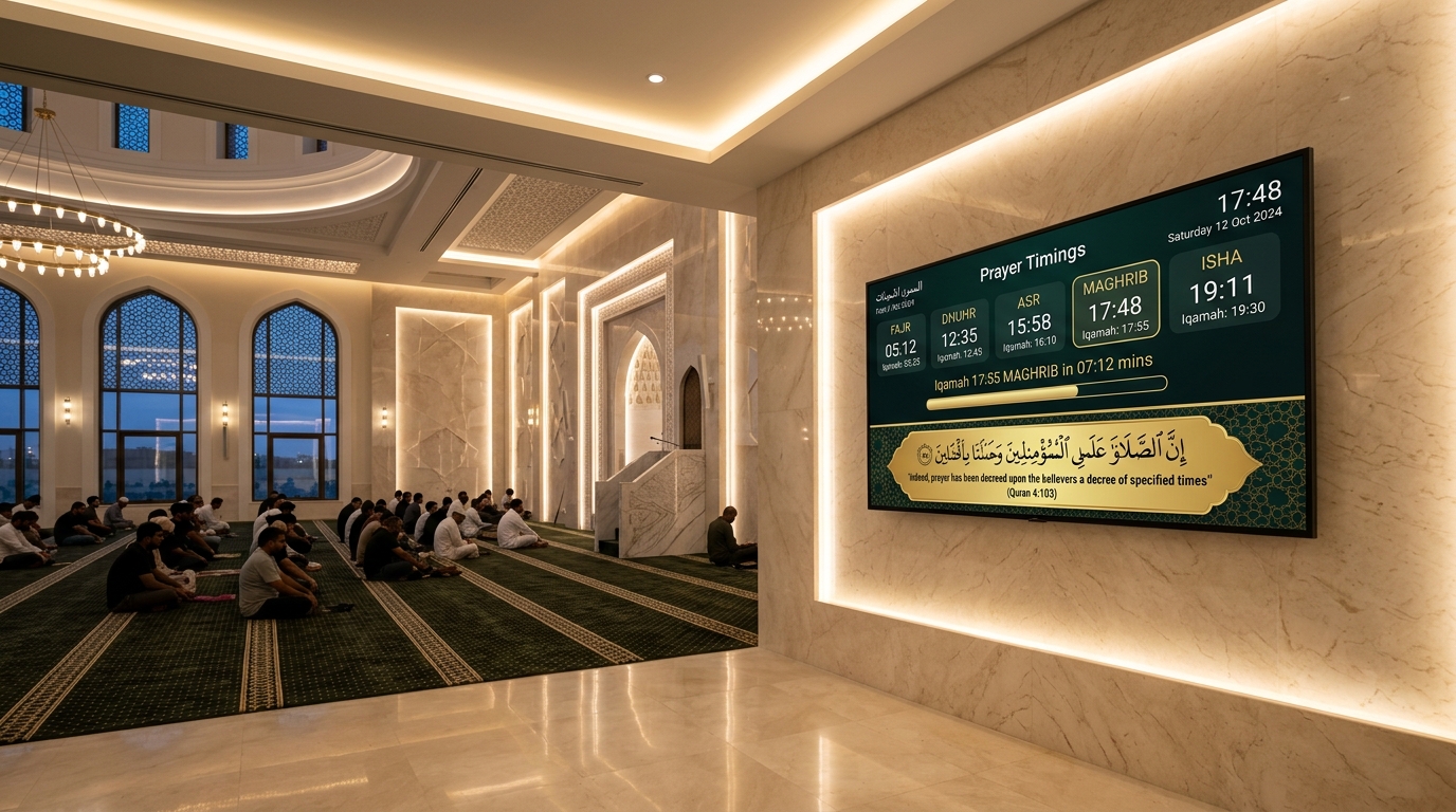 MasjidConnect Live Display